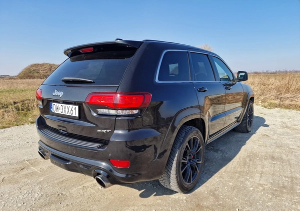 Jeep Grand Cherokee cena 148900 przebieg: 186000, rok produkcji 2014 z Wrocław małe 781